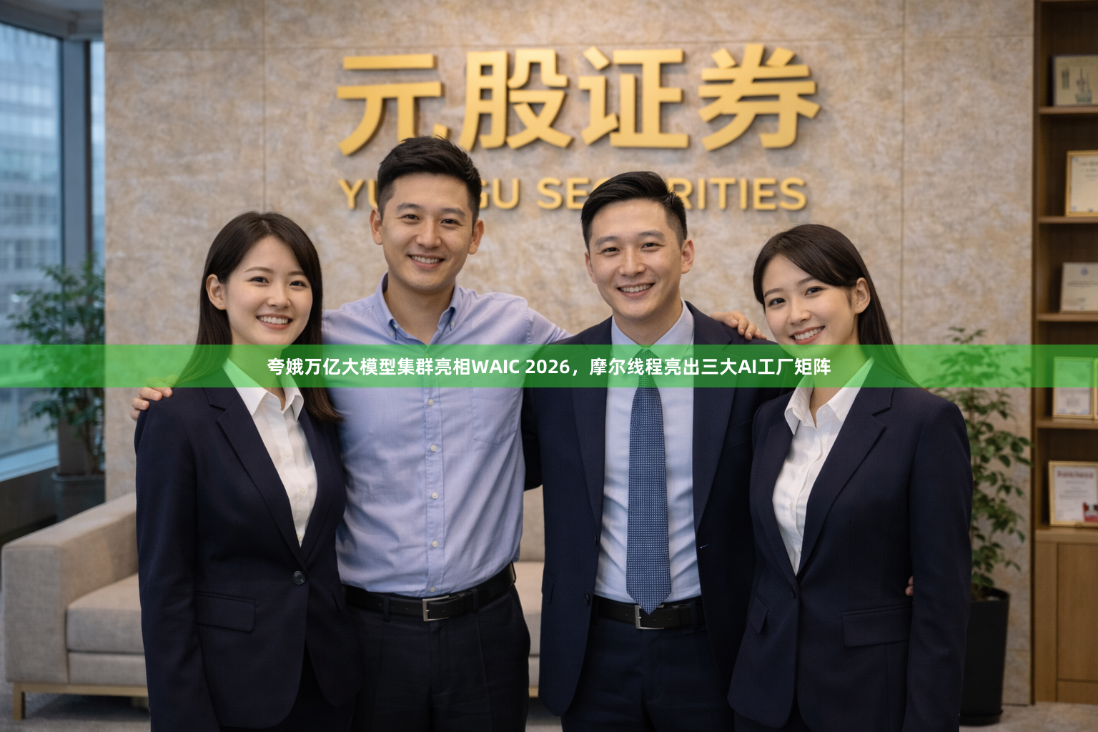 夸娥万亿大模型集群亮相WAIC 2026，摩尔线程亮出三大AI工厂矩阵